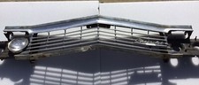 1966 Chevy Impala Front Grille Header Panel Headlight Buckets Original Oem