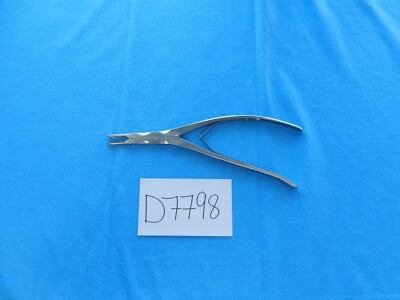 D7798 V. Mueller Dawson Yuhl Straight 4mm Jaw Rongeur Forceps NL7100-042