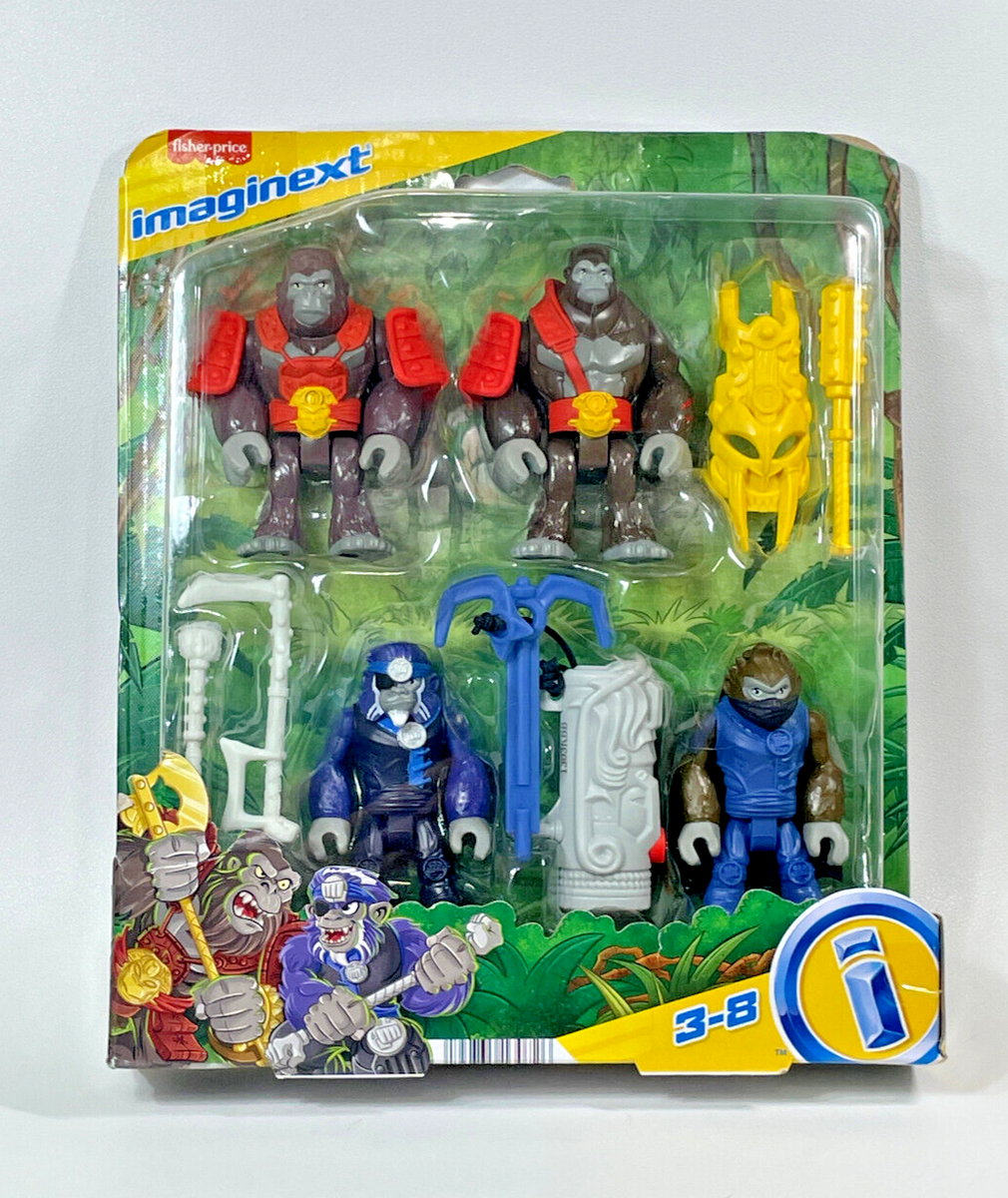 Fisher Price Imaginext Jungle Boss Level Army Pack toy Gorilla