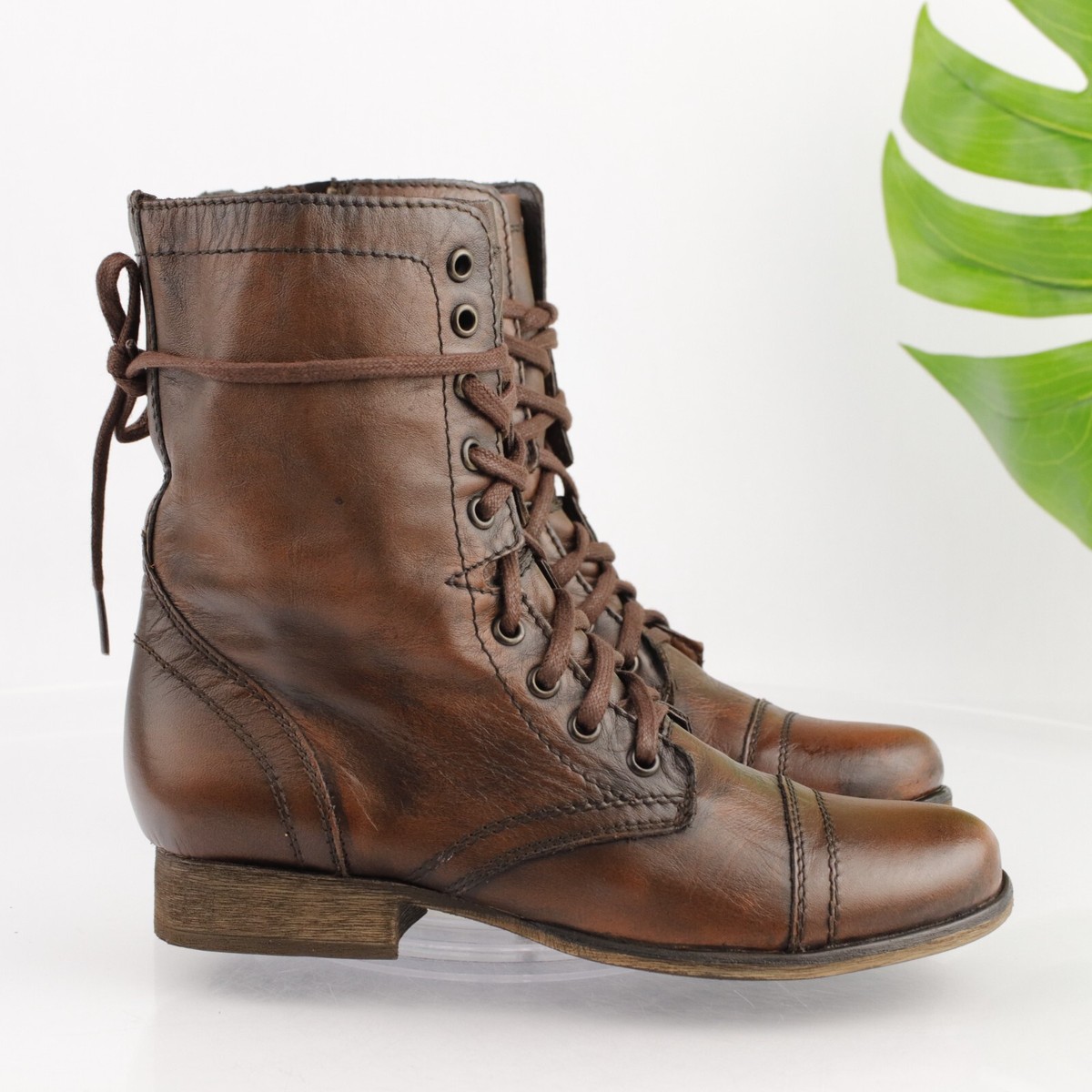 Combat boots STEVE MADDEN, Trek size 10.5 Amazon.com | Steve Madden Women main image 2