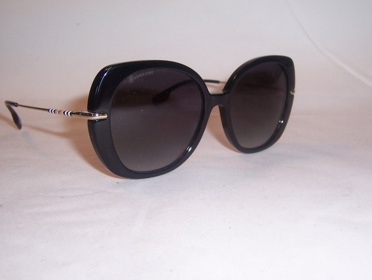 NEW BURBERRY SUNGLASSES BE 4374 30018G BLACK/GRAY AUTHENTIC  display picture 2