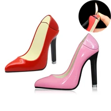 Cute Lady's High-heeled Shoes Lighter Creative Personality Butane Type Lighter
