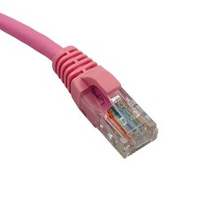 Pack Of 10 Legrand 10FT Cat5E Snagless Patch Cable Internet Ethernet Pink NEW 