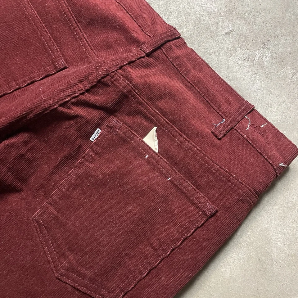 Pantalones de Pana De Colección Levi’s 517 Hechos en EE. UU. Corte Bota 38x31 Pestaña Blanca Años 70 Garra Cremallera Foto 3 de 4