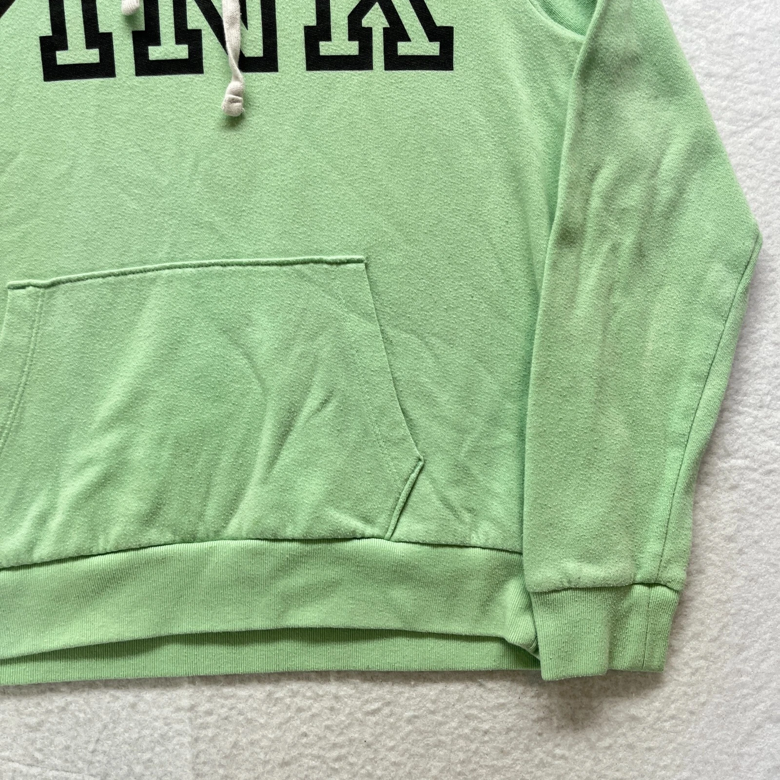 UNDERCOVER Felpa con cappuccio ROSA Victoria's Secret donna taglia M pullover verde come nuova