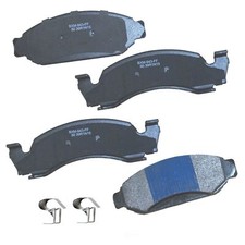 Disc Brake Pad Set-Premium Semi-Metallic Bend...