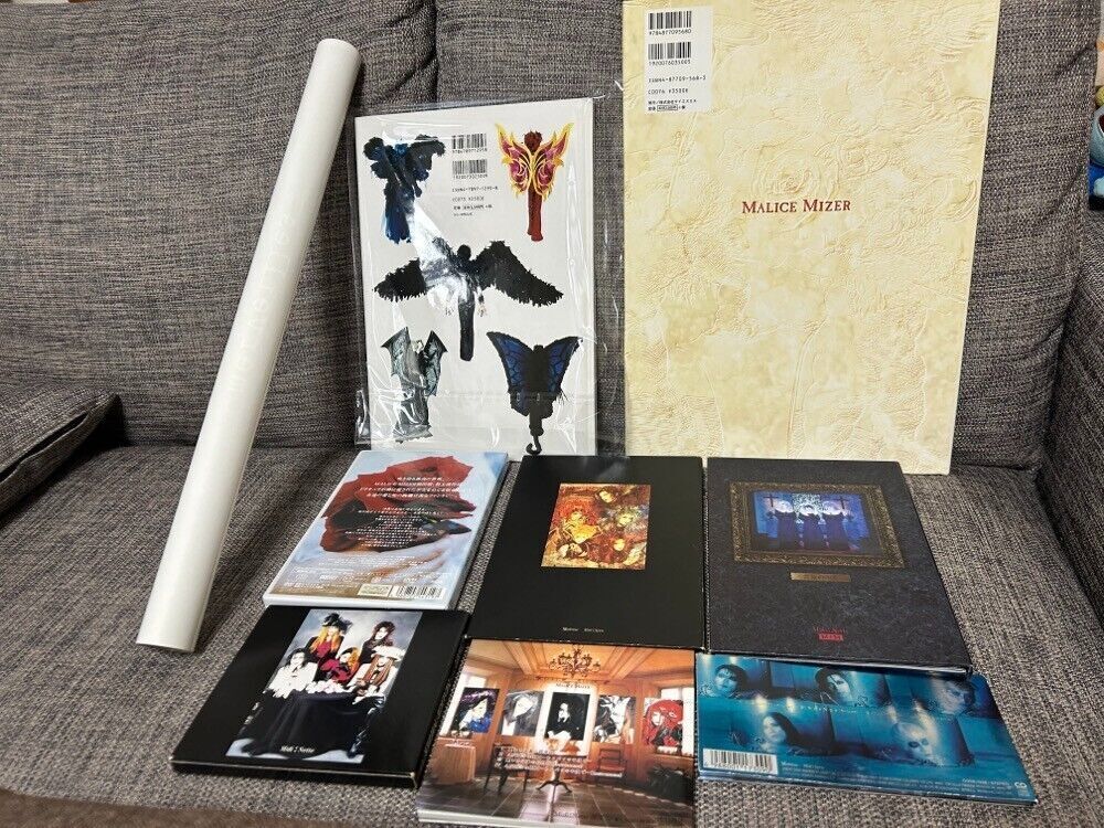 MALICE MIZER CD DVD Photo Book Merveilles Bara no Seidou memoire DX Illuminati