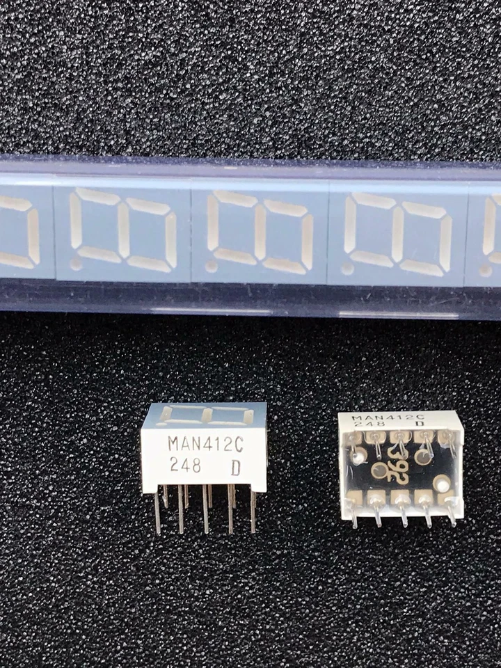 MAN412C - Single Digit Stick Display 0.39 Inch(9.9mm) Bright Red - Fairchild FSC - Image 2 of 2