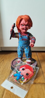 Chucky Statue 3D Modell Display Klassiker Sammlerstück Halloween Geschenk 