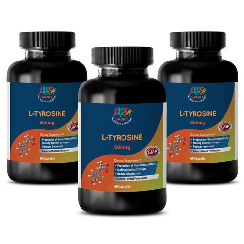 Vitamin B6 500 LTYROSINE 500 Weight Loss Pills Natural Extract