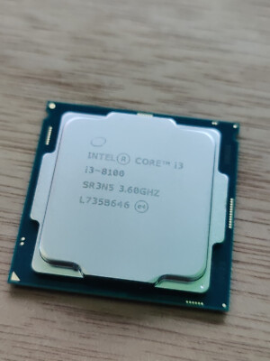 Intel Core i3-8100 3.6 GHz LGA 1151 Desktop CPU Processor SR3N5