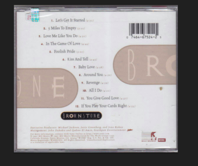 Brownstone Still Climbing CD on MJJ Music (Michael Jackson Label