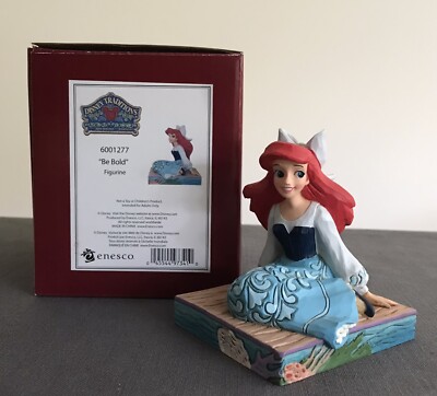 DISNEY TRADITIONS JIM SHORE ARIELLE KLEINE MEERJUNGFRAU ''BE BOLD'' FIGUR 6001277
