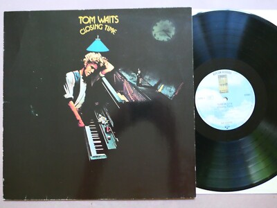 Tom Waits   Closing Time LP  Asylum AS K 530 30 / SD 5061  Germany  MINT-