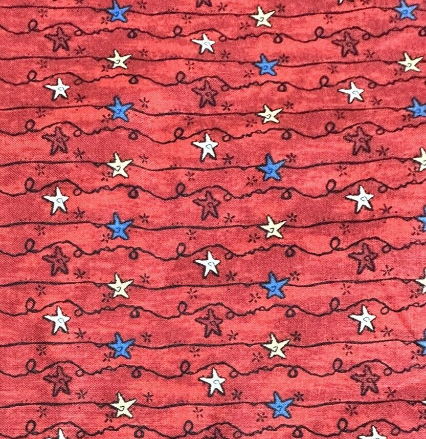 1 1/4 Yards Patriot by Pinnacle Stars/ Brewer Sewing Supplies eBay