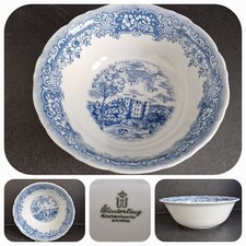 Winterling Kirchenlamitz * Serviersch&uuml;ssel Sch&uuml;ssel Bowl * Burg Blau &Oslash;21 H7,5