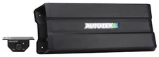 Autotek MM-4025.1D 4000w 1 Ohm Mono Amplifier Compact Car Audio Amp+Bass Remote
