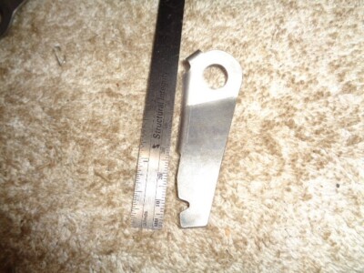Accelerator Return Spring Bracket. 55-56 Corvette w/1x4. Stainless ...
