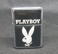 VINTAGE PLAYBOY LIGHTER STAR CHROME SINCE1988