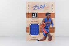 2015-16 PANINI DETROIT PISTONS RC /149 1 JERSEY AUTO STANLEY JOHNSON #RMS-SJ BB6