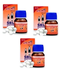 🌿 SBL Rite-Hite Tablets – 25g Homeopathic Support for Growth and Development