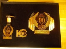 Harley-Davidson collectible belt buckle 98467-93V 90th Anniversary&nbsp;Set