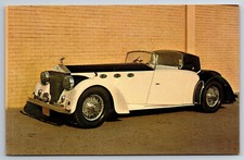 Cars, 1925 Rolls Royce, Billings Montana, Vintage Postcard