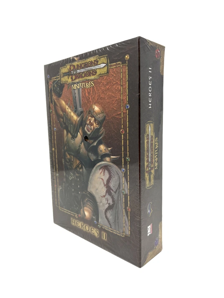Dungeons & Dragons Miniatures: Heroes II Caja Set SELLADA COTA DE MALLA FANTASÍA Foto 2 de 3