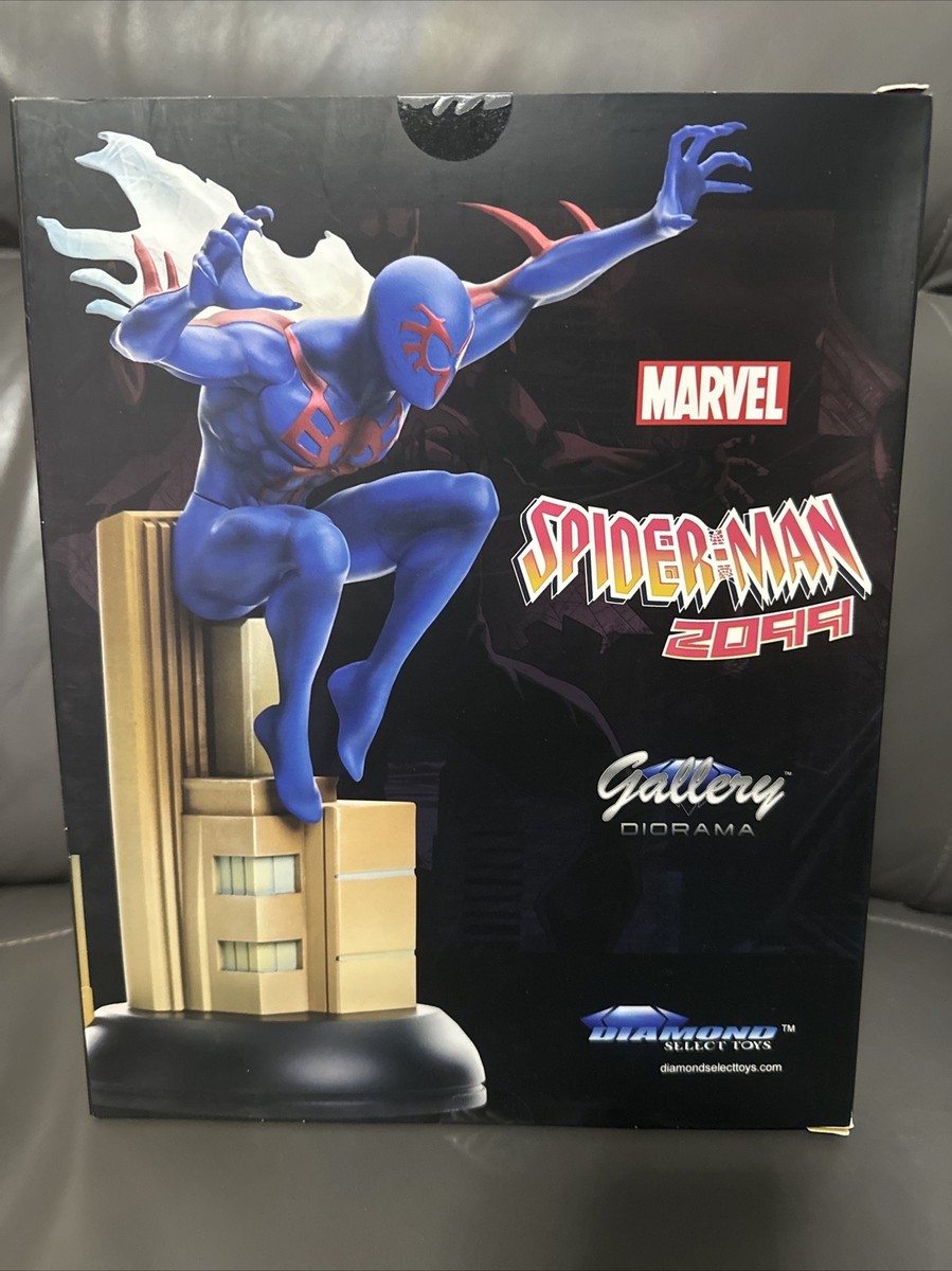 マーベル スパイダーマン2099 PVC Diorama Disney Parks Spider-Man 2099 Gallery Diorama by Diamond
