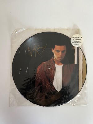 Nick Kamen Signed Rare Limited Edition Picture Album Record
