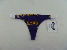 NEW Women's Concepts Sport Licensed LSU Tigers Thong