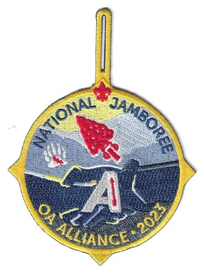 BSA 2023 NATIONAL BOY SCOUT JAMBOREE OA ALLIANCE SERVICE CORP STAFF PATCH