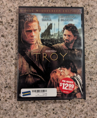 Troy (DVD) (2-Disc Widescreen Edition) (VG) Brad Pitt Orlando