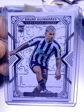 2022-23 Obsidian BRUNO GUIMARAES Rookie White CONTRA #ed 1/9 📈🔥 Super Rare!