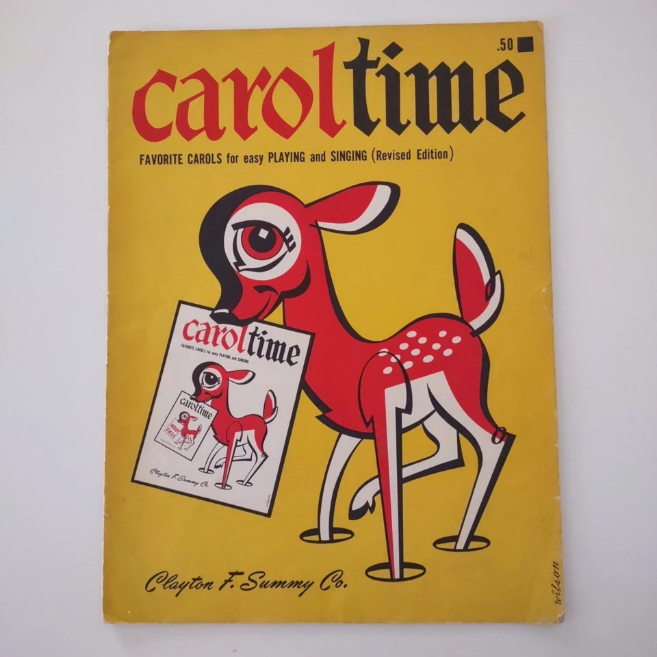 Vintage Piano Books Holiday Christmas Carols Steiner Solo Duet Faber Lot of 6 - Image 2 of 4