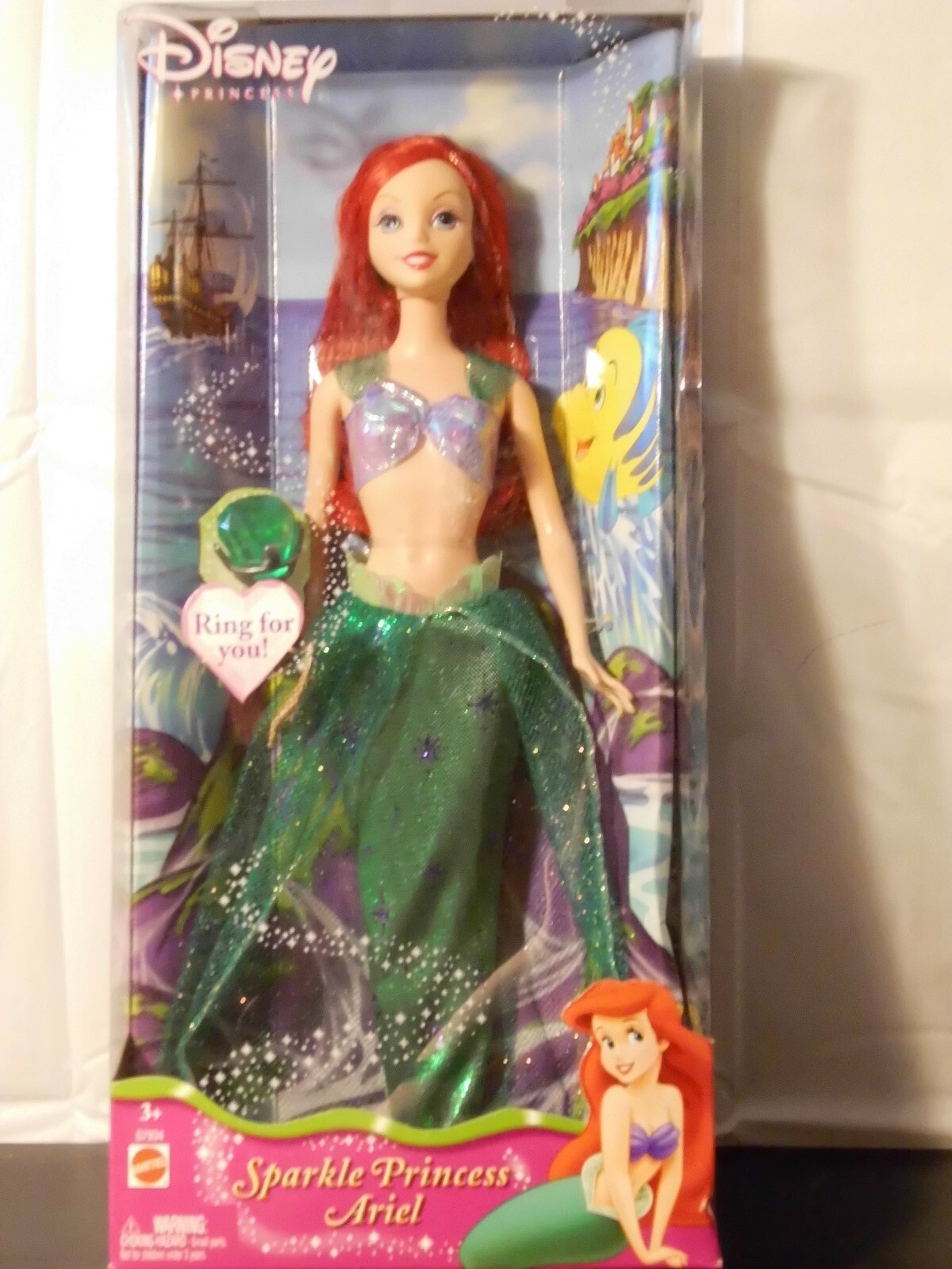 disney princess swimming mermaid ariel doll