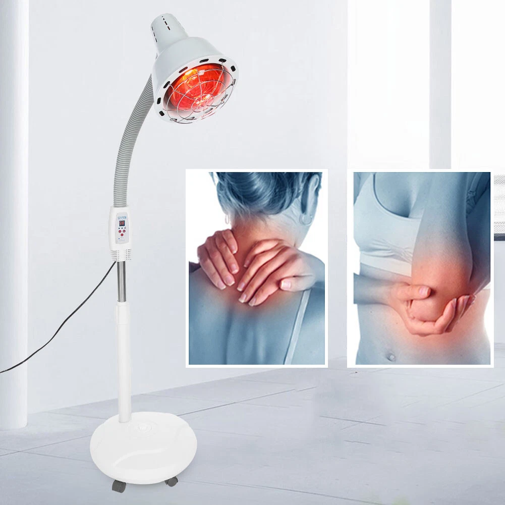 220V 275W Floor Stand TDP Infrared Light Heat Therapy Lamp Muscle Pain Relief CE
