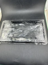 Rico Industries NFL Football Las Vegas Raiders Black All Over Chrome Frame📦