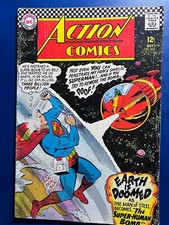 ACTION COMICS #342 Oct 1966 "EARTH IS DOOMED!" SUPERMAN COVER & APPEARANCE