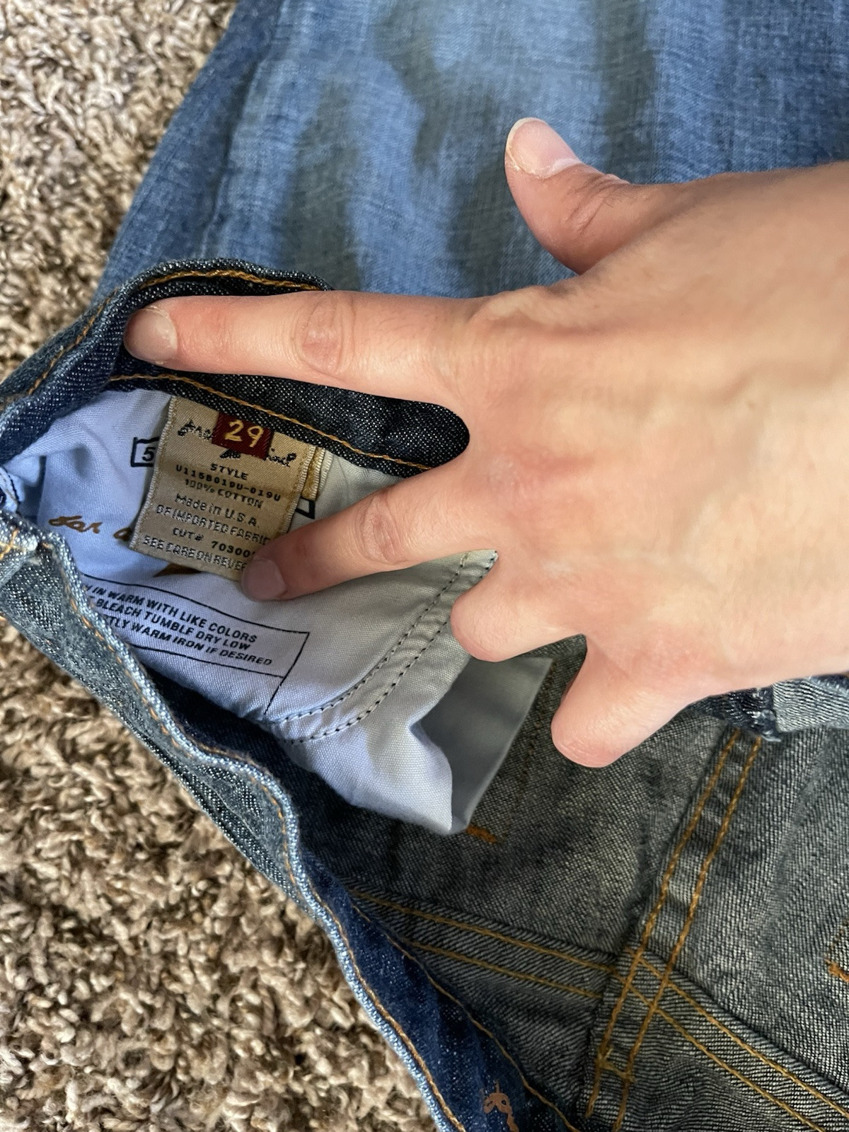TODAYFUL usedjeans⭐︎ Vintage HTF Y2K 7 Seven For All Mankind Dojo Wide Leg Jeans 29 | eBay