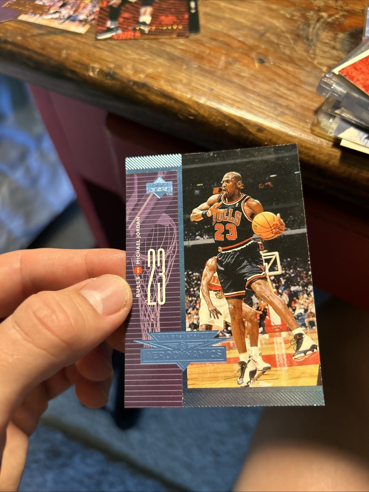 1998-99 Upper Deck - Aerodynamics Michael Jordan #A1