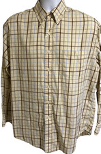 Brooks Brothers Men’s button up shirt size large Italian fabric made in USA