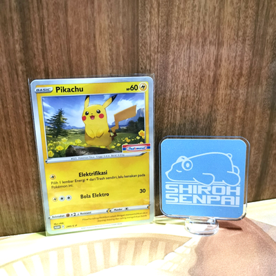 PIKACHU INDOMARET PROMO CARD 240/S-P POKEMON TCG INDONESIA NM-M | eBay