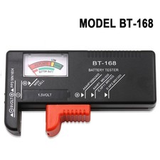 Batterietester BT-168 Akku Tester 9V/1.5V/AA/AAA/C/D Knopfzellen Universal Pr&uuml;fe