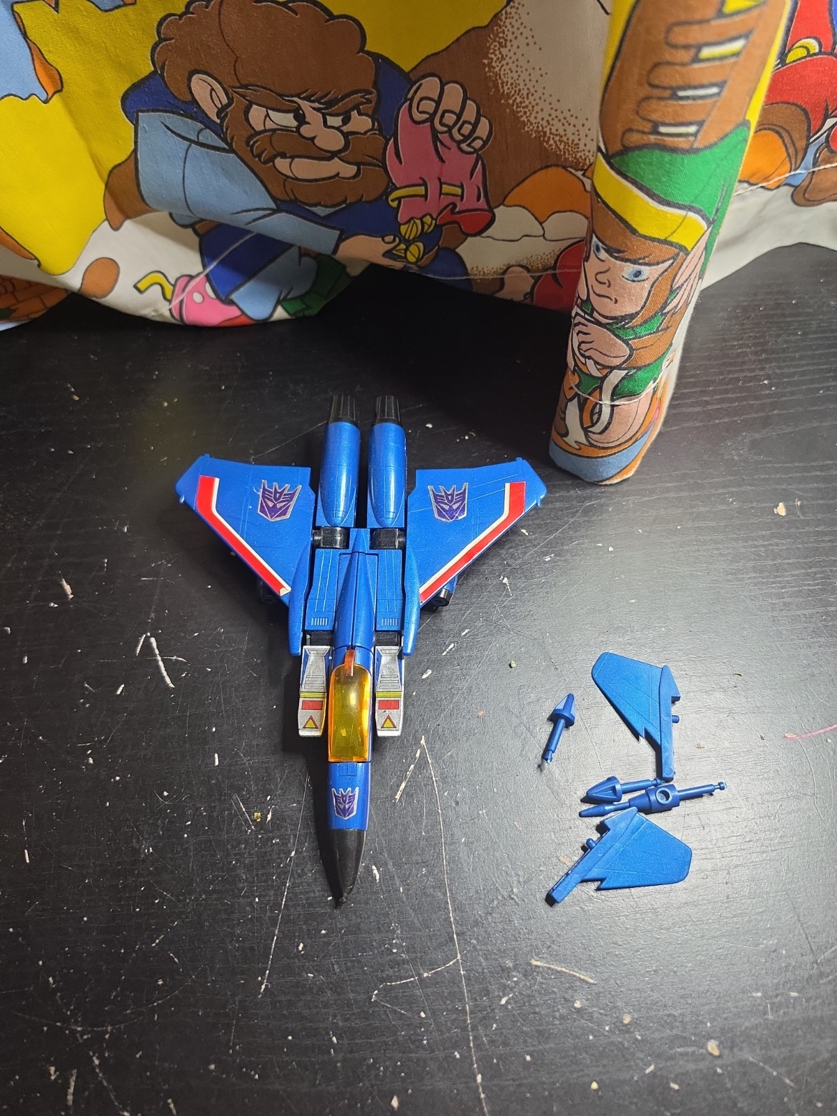 G1 TRANSFORMERS (1985) THUNDERCRACKER NEAR COMPLETE  TAKARA JAPAN HASBRO