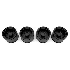 Set Of 4 Super Single Tamiya Rear Semi Truck Wheels 114