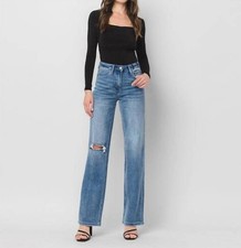 Vervet By Flying Monkey Leslie Vintage High Rise Jean Crush