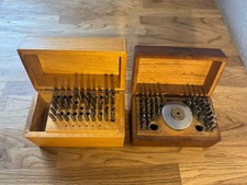 Set di 2 punzoni Boley strumento di espressione rivetti strumento orologiaio