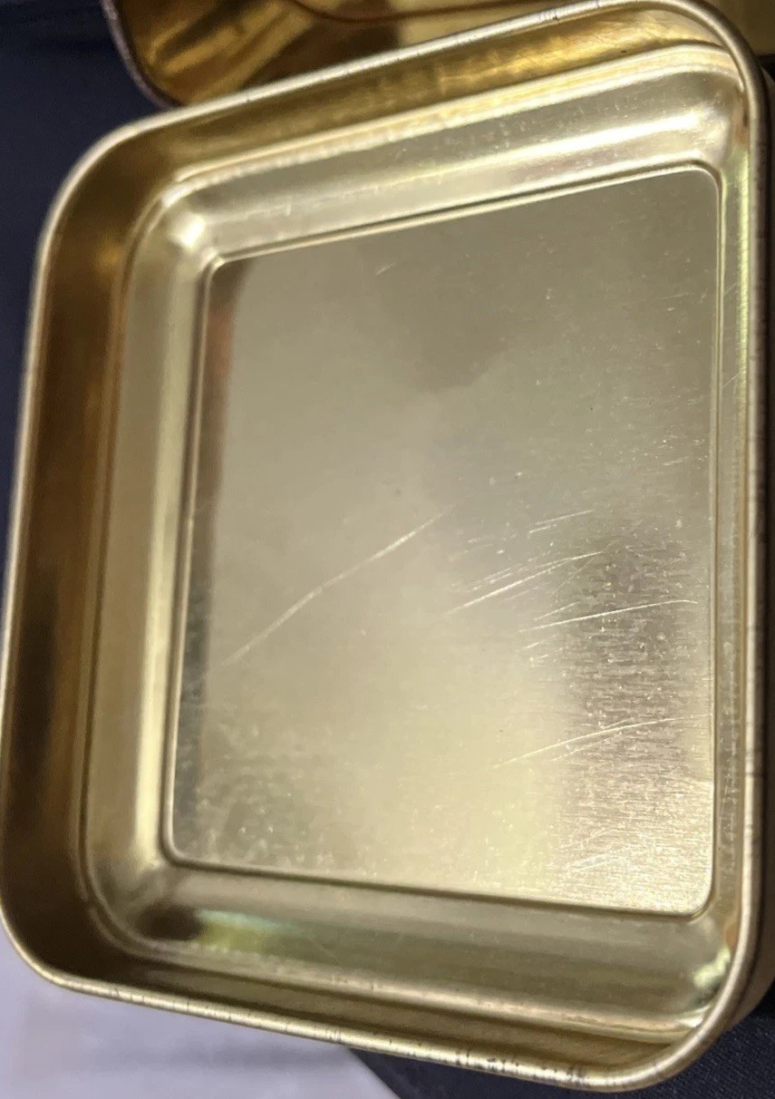 Vintage 1982 Hershey's Cocoa Tin Baby w/ Mug Cocoa Bean Made in England