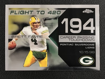 2007 Topps Chrome #BFC-BF194 Brett Favre Green Bay Packers